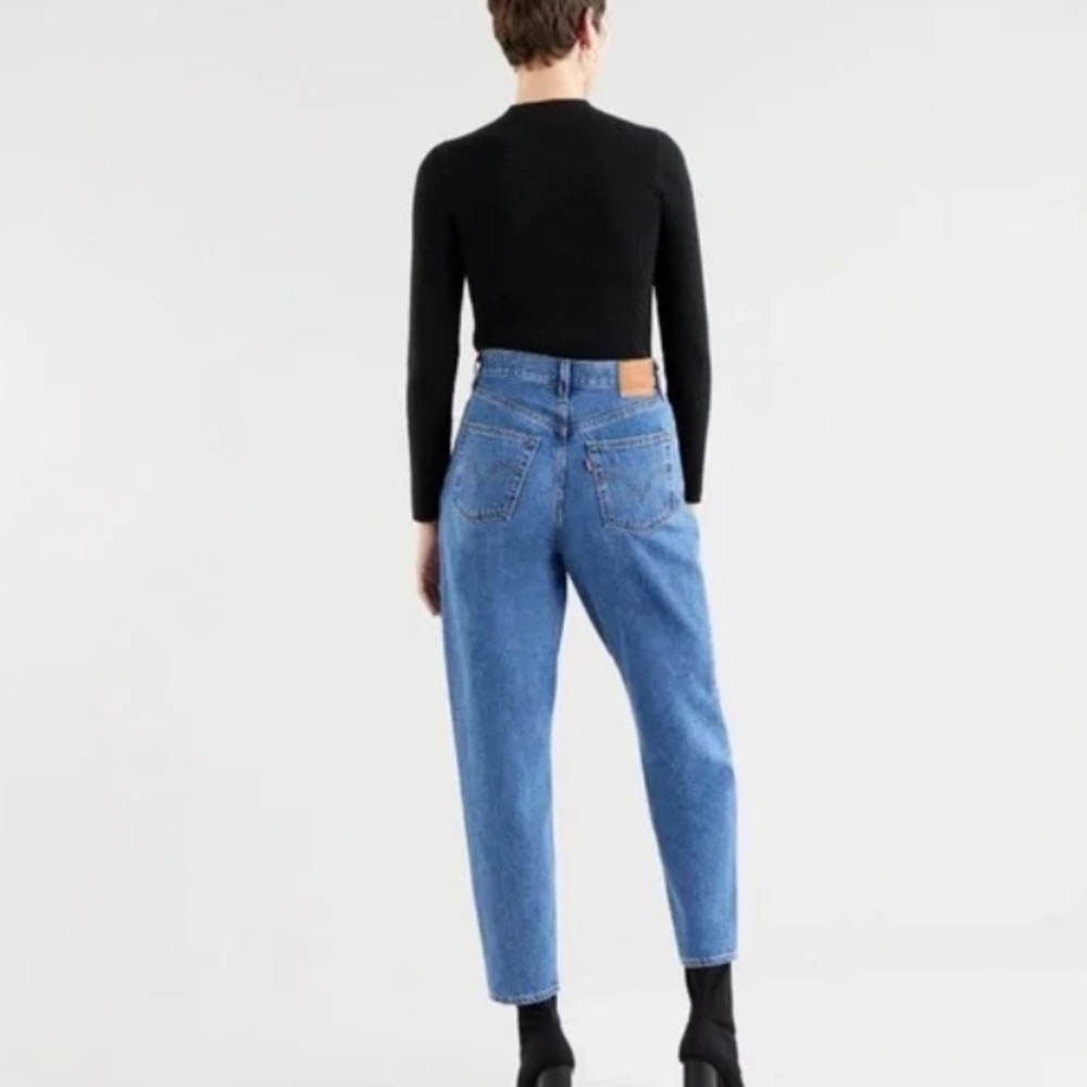 Levi’s 26 NEW‎ High Loose Taper Jeans High Rise Medium Wash - Picture 12 of 12